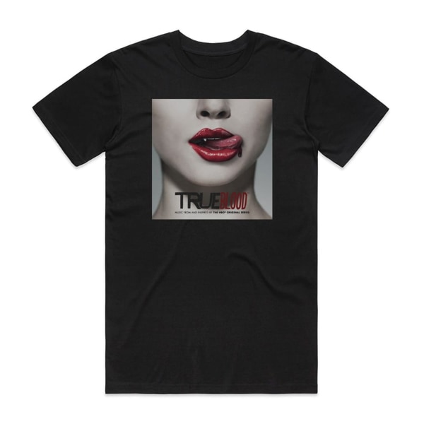 True Blood Album Cover T-shirt - Sort M