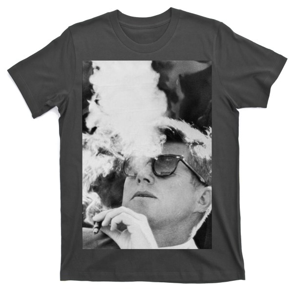 JFK Rökare med Solglasögon John F. Kennedy President T-shirt L