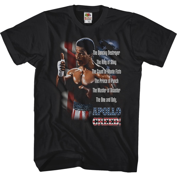 Apollo Creed Smeknamn T-shirt XL