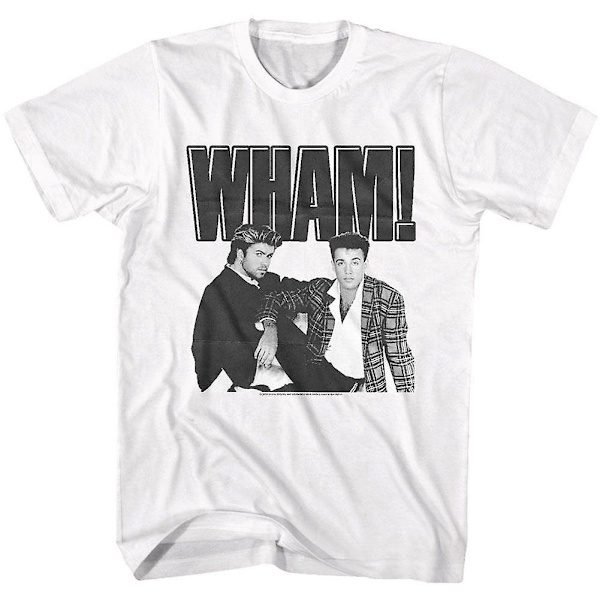 Wham B&w Poster T-skjorte M