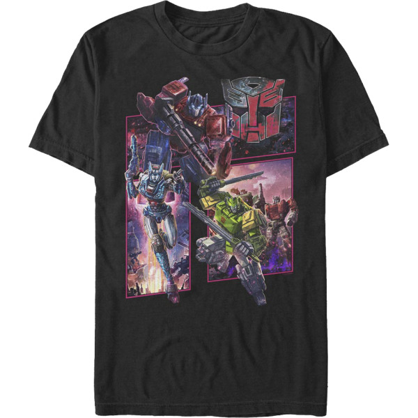 Logo og Autobots Transformers T-shirt M