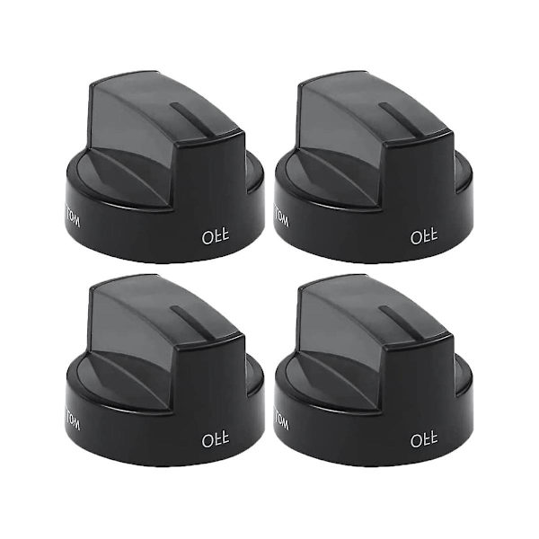 4 st Spishällsknappar Ersättning w10339442 för Gasspis - Ersättning wpw10339442