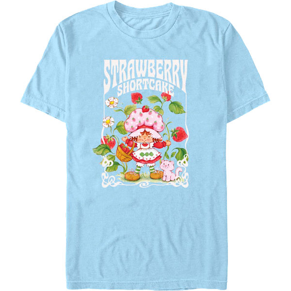 Fruit Garden Jordbær Shortcake T-skjorte M