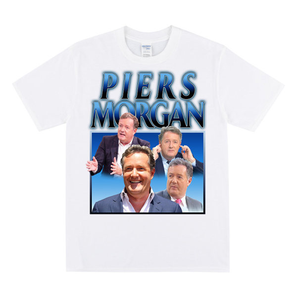 PIERS MORGAN Hyldest T-shirt Til Kvinder White XXL