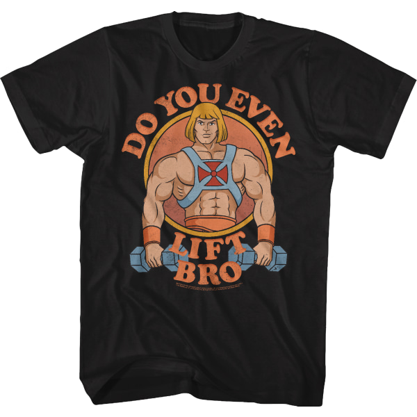 He-Man Do You Even Lift Bro Masters of the Universe T-shirt XL