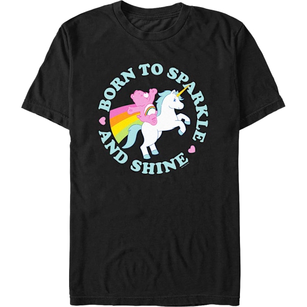 Born To Sparkle And Shine Care Bears T-shirt L
