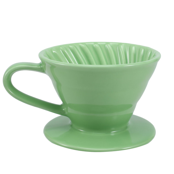 Keramisk Handbrygg Kaffefilterkopp Konisk Filter Kaffedroppset Hushållskaffemaskin P