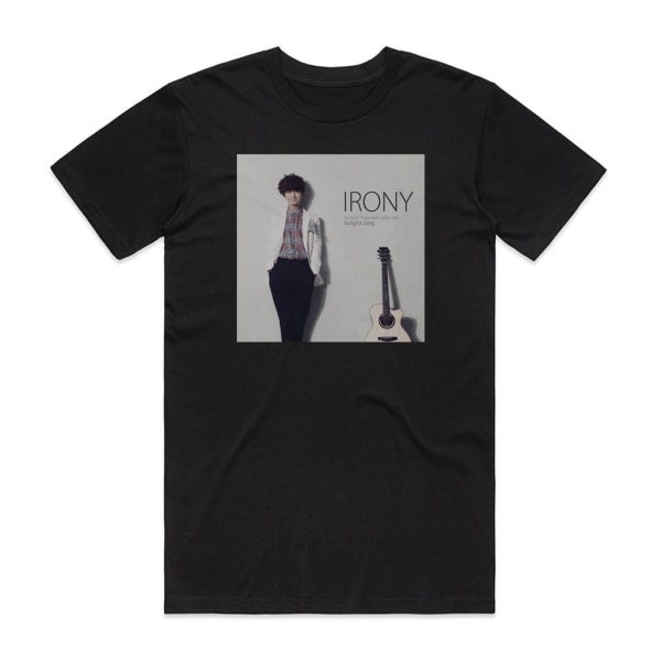 Sungha Jung Irony Album Cover T-shirt Svart XXL