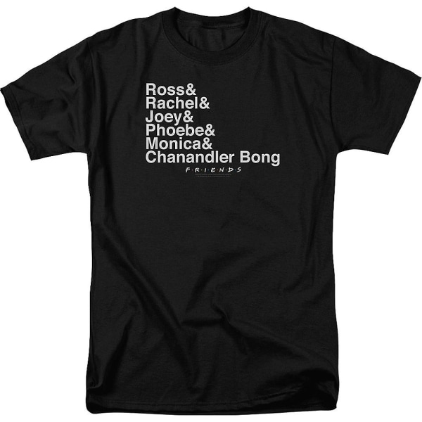 Namn Vänner T-shirt XXL