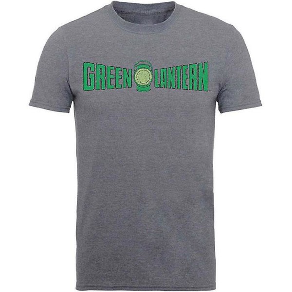 Green Lantern Crackle Logo T-skjorte XL