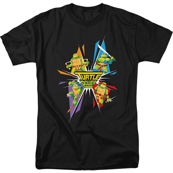 Teenage Mutant Ninja Turtles T-shirt med Turtle Power Poser L