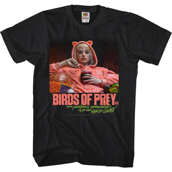 Harley Quinn Love Stinks Birds Of Prey T-paita Uusi XXXL