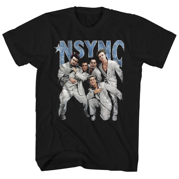 *NSYNC T-shirt Slå en posera *NSYNC-skjorta S