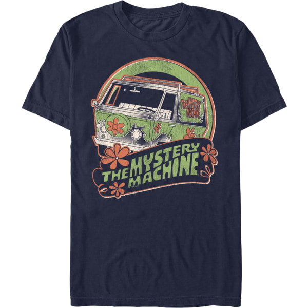 Retro Mystery Machine Logo Scooby-Doo T-shirt L