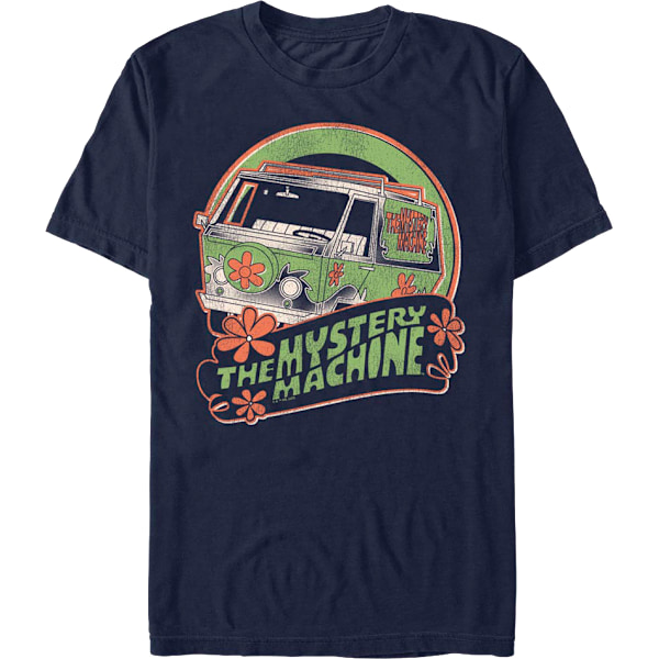 Retro Mystery Machine Logotyp Scooby-Doo T-shirt M