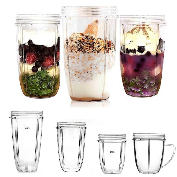 Reservekop til 18/24/32oz Nutri Bullet 600w og 900w, Nutribullet Reservedele 24OZ