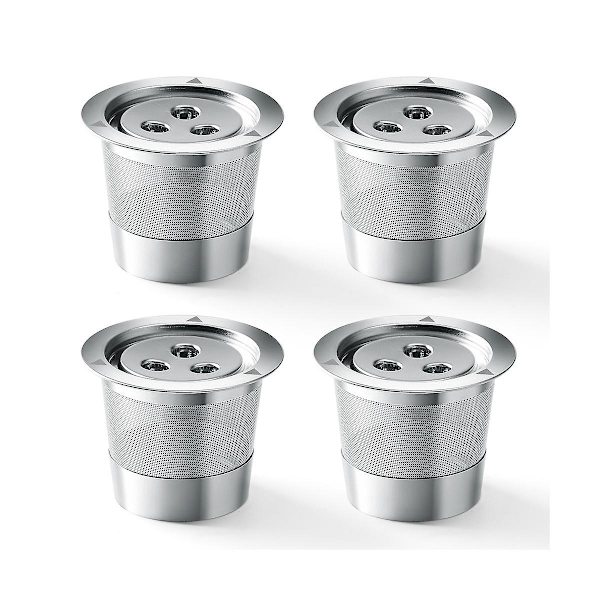 Passar för Ninja Cfp201 Cfp301 Kaffemaskin Tre Hål K-Cup Cirkulerande Rostfritt Stål Kaffe Kapslar