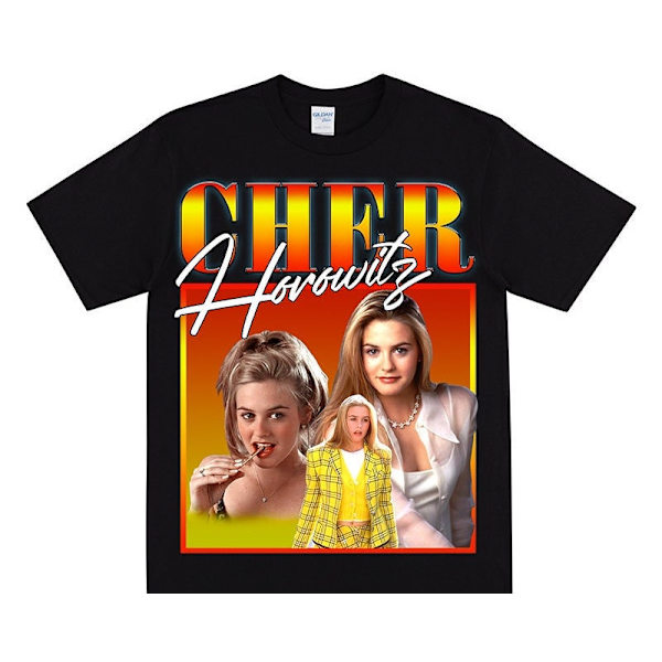 CHER HOROWITZ Hyldest T-shirt Black XXXL