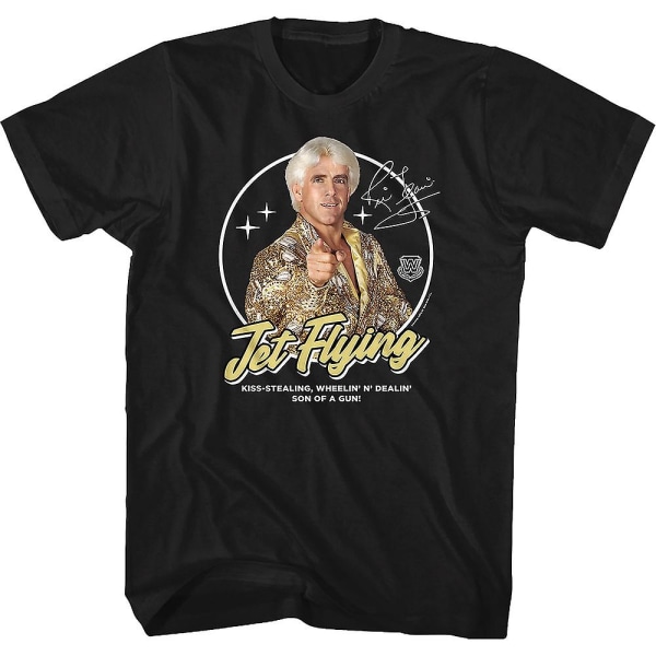 Autograf T-shirt med Ric Flair S
