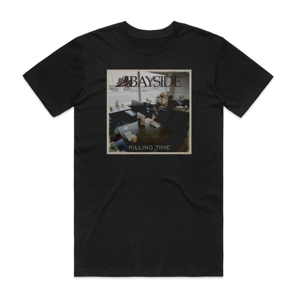 Bayside Killing Time Album Cover T-Shirt Sort M