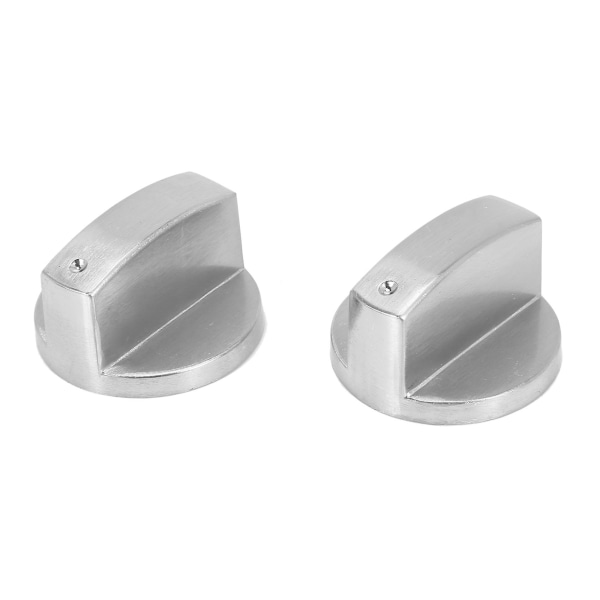 Komfyr- og ovnknapper (12 stk), 6 mm universelle sølv gasskomfyr-kontrollknapper adapter ovn rot