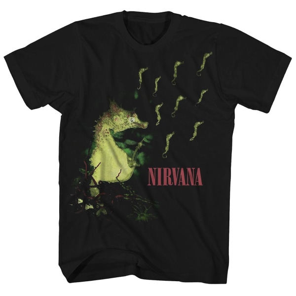 Nirvana T-paita All Apologies Merihevonen Nirvana Paita XL