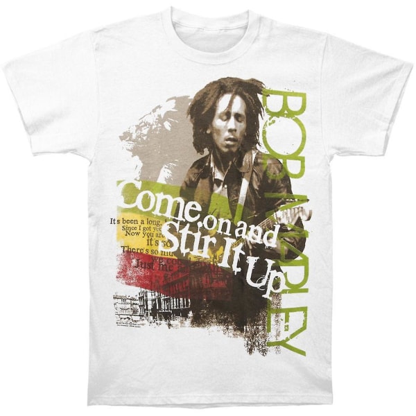 Bob Marley Stir It Up T-skjorte S