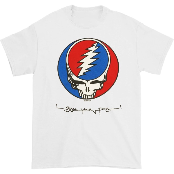 Grateful Dead SYF Hvit T-skjorte M