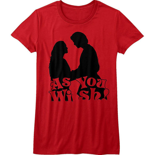 Dames Silhouette As You Wish Prinsessebruden T-shirt M