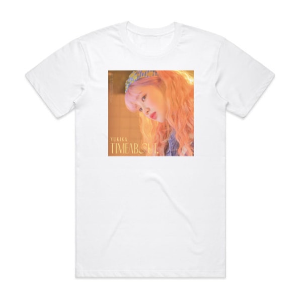 YUKIKA Timeabout Album Cover T-Shirt White L