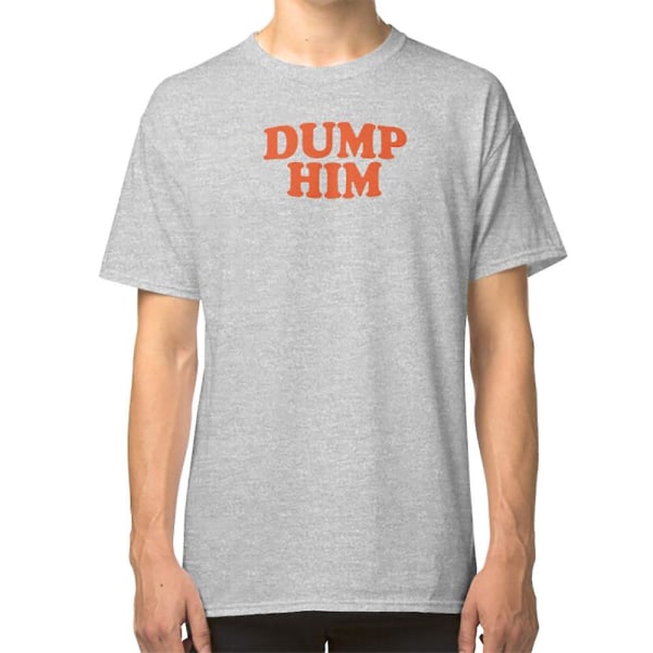 DUMP HONOM - Britney Spears meddelande t-shirt grey S