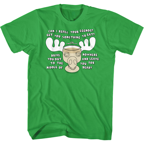 National Lampoons Christmas Vacation Moose Mug T-shirt M