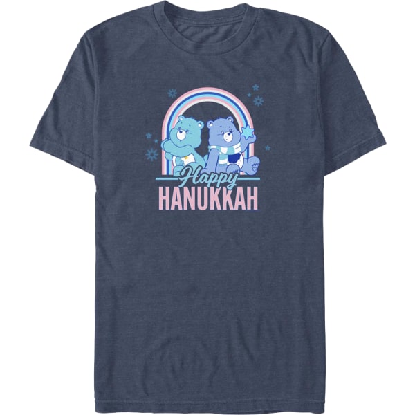 Happy Hanukkah Care Bears T-skjorte S