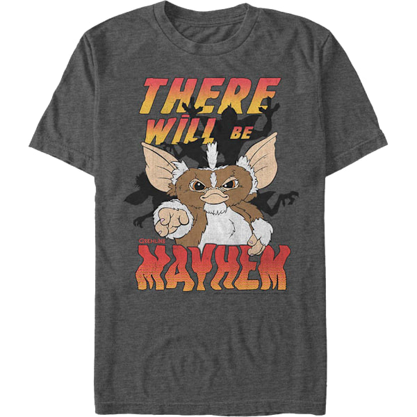 Stripe There Will Be Mayhem Gremlins T-shirt M