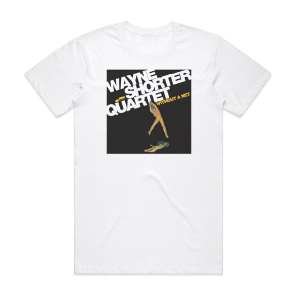 Wayne Shorter Quartet Without A Net Album Cover T-Shirt Vit XXXL