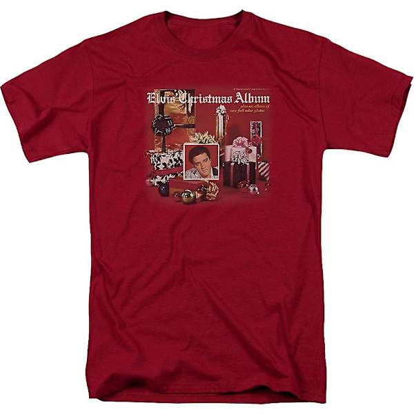 Elvis' Julealbum T-skjorte M