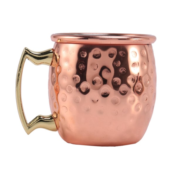 Mini 2oz Rustfritt Stål Moscow Mule Mugg Espresso Mini Mugg Kobberbelagt Mugg Shot Muggsett
