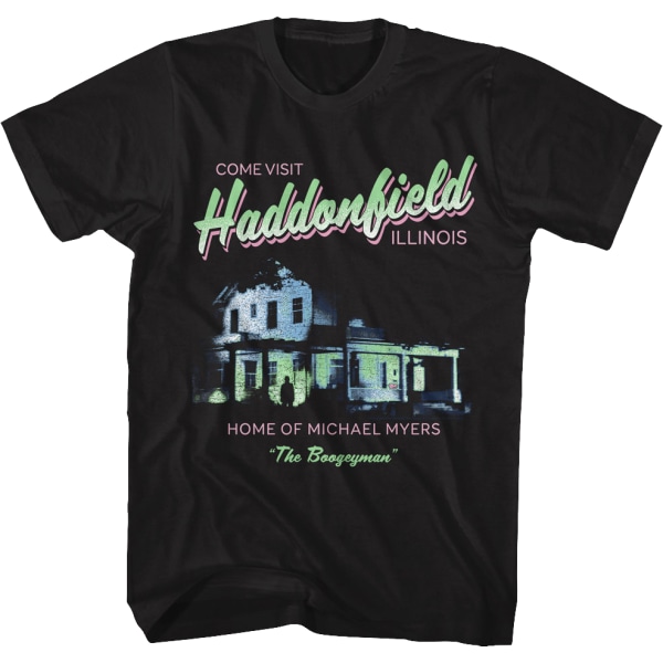 Besøg Haddonfield Halloween T-shirt L