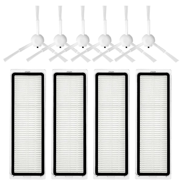 Reservedeler for L10s Ultra Spin Edge Sidebørste HEPA-filter Robotstøvsuger Reservedeler
