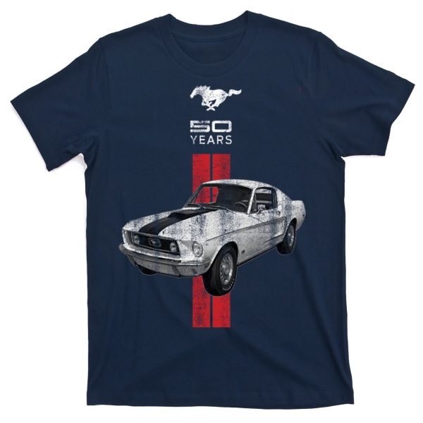Mustang 50 år officiell Ford T-shirt L