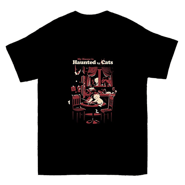 Haunted By Cats T-skjorte M