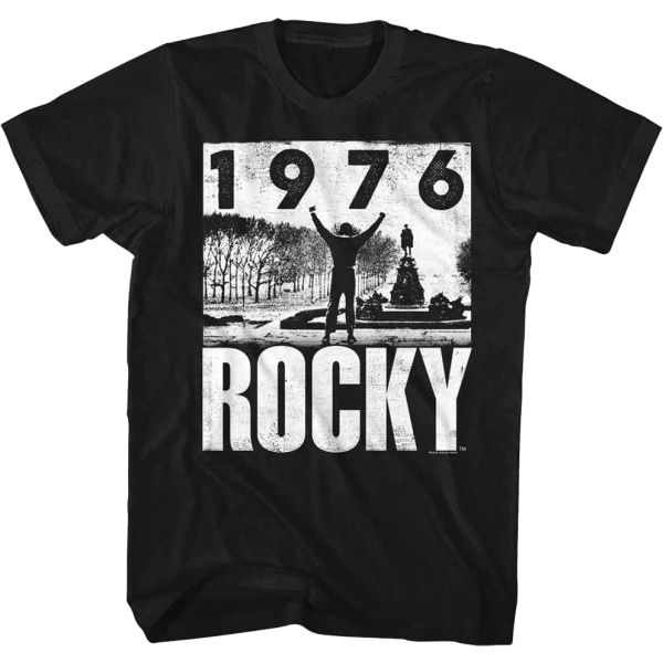 Top Of The Steps 1976 Rocky T-paita XXXL