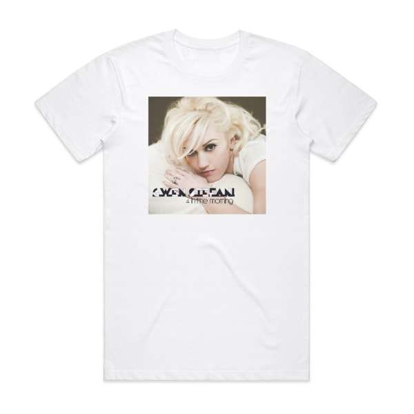 Gwen Stefani 4 In The Morning Album Cover T-Shirt Vit L