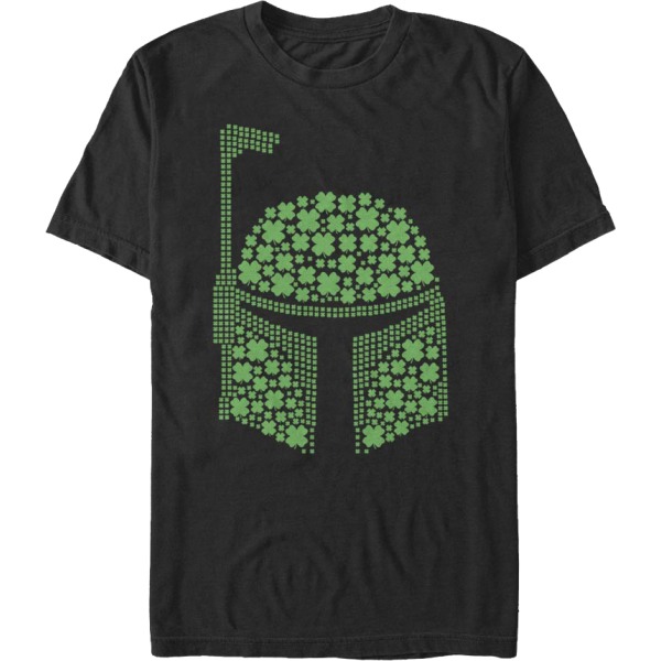Boba Fett St. Patrick's Day Star Wars T-shirt XXXL