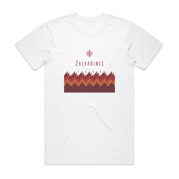 Zalvarinis Teka Albumomslag T-shirt Vit M