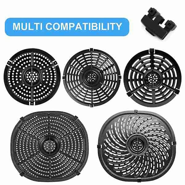 Gummifötter för Instant Vortex Air Fryer, 8 st Högkvalitativa Gummibulkar, Gummibeskydd mot repor