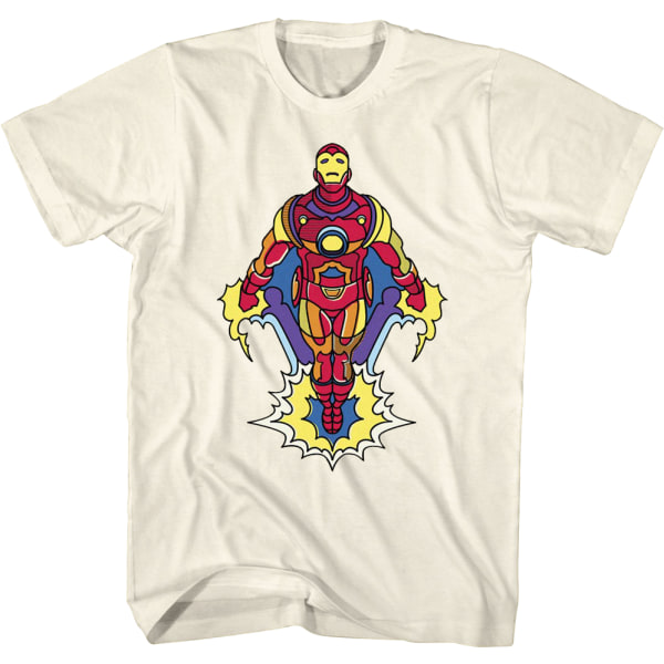 Iron Man Blast Off Marvel Comics T-paita Uusi XXL