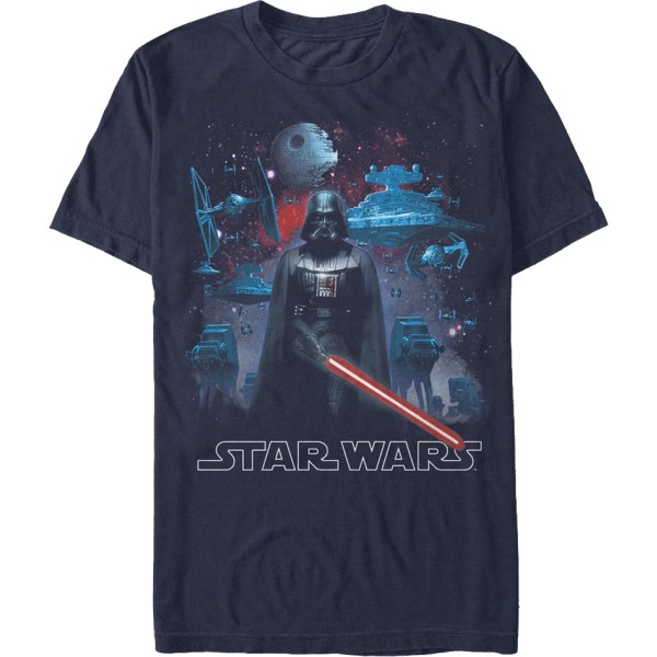 Galactic Empire March Star Wars T-shirt L