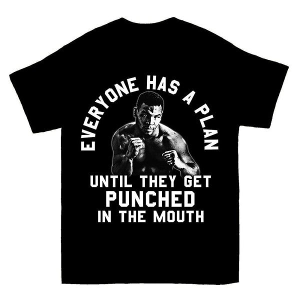 Tyson Alla har en plan för att få stansad T-shirt XL