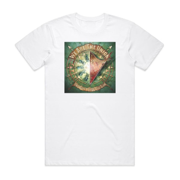 We Are the Union You Cant Hide The Sun Album Cover T-Shirt Vit M